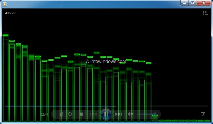 free media player for windows 10 with visualizations